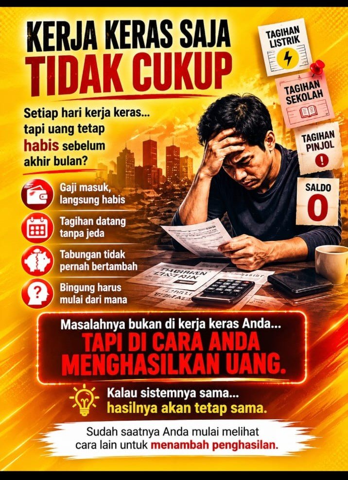 Kerja Keras Saja Tidak Cukup